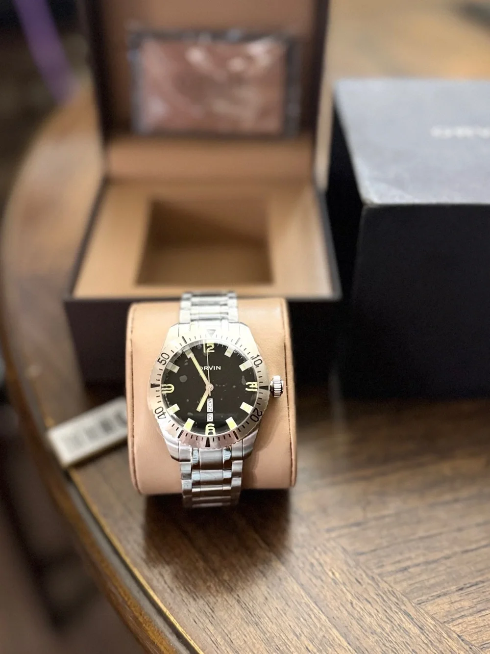 Orvin swiss watch